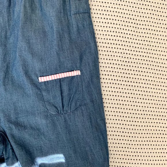 Jojo Maman Bébé Chambray Jumpsuit | 18-24 - Picture 4 of 10